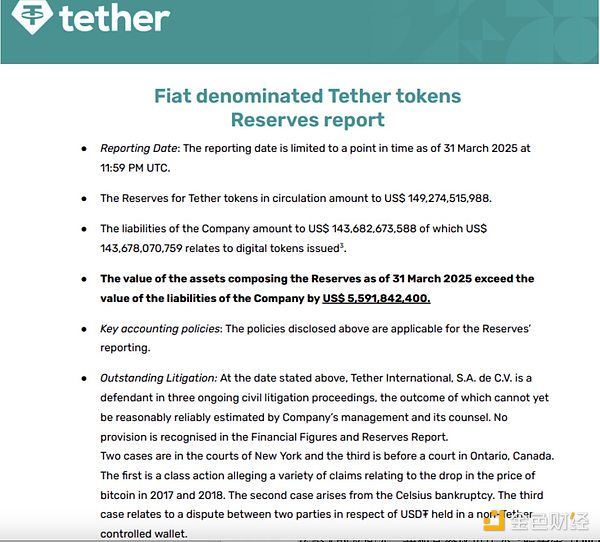 美参议院通过GENIUS法案 Tether稳定币霸主地位或受冲击